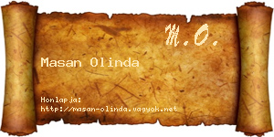 Masan Olinda névjegykártya